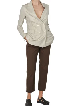 - Pantalone - 450465 - Cacao^Weekend MaxMara Outlet
