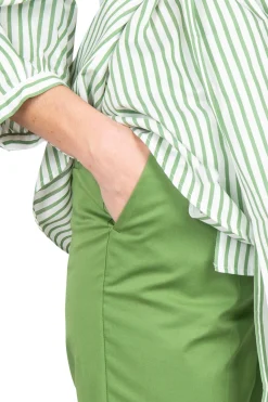 - Pantalone - 450465 - Verde^Weekend MaxMara Discount