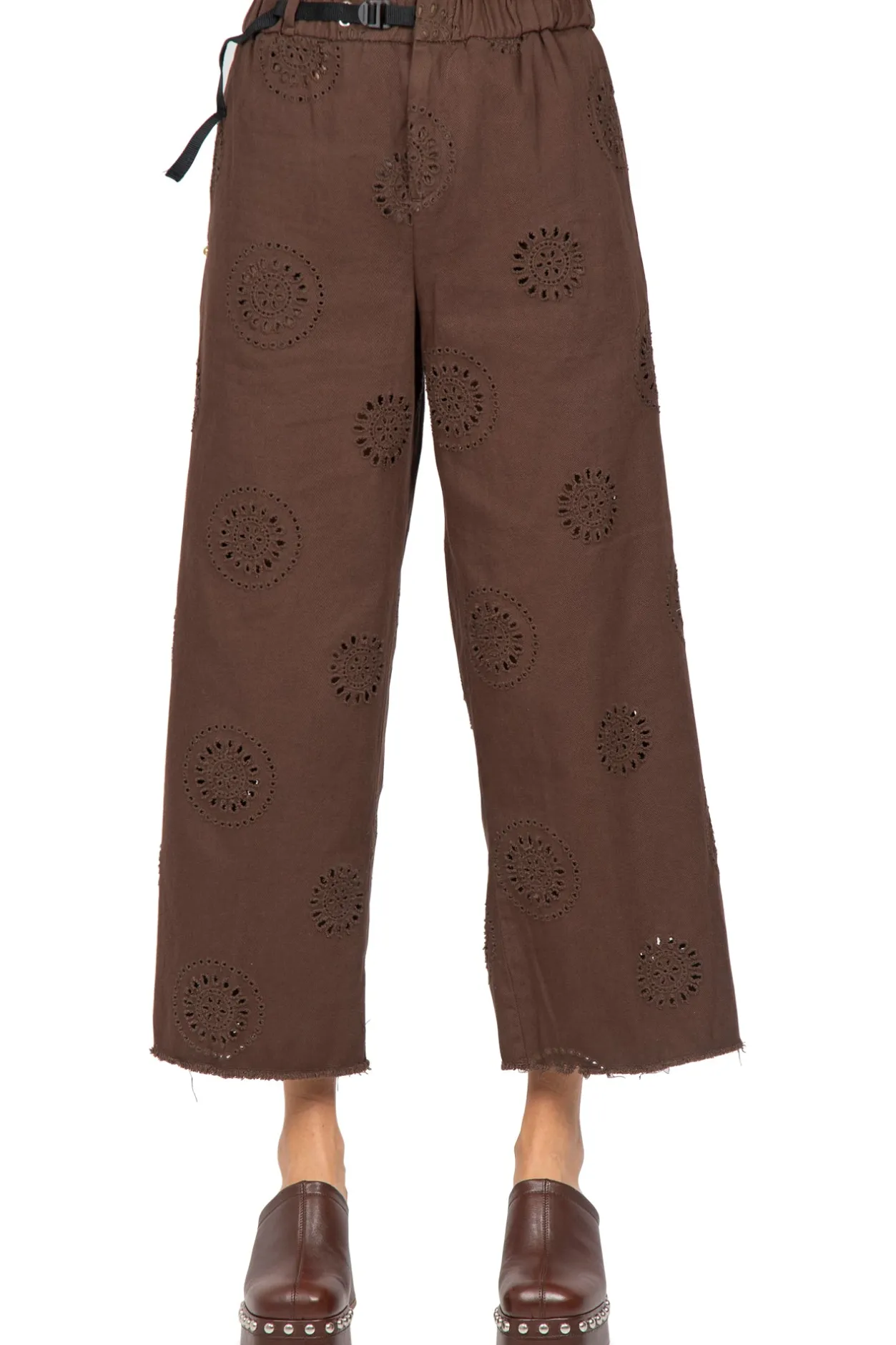 - Pantalone - 450732 - Cioccolato^White Sand Hot
