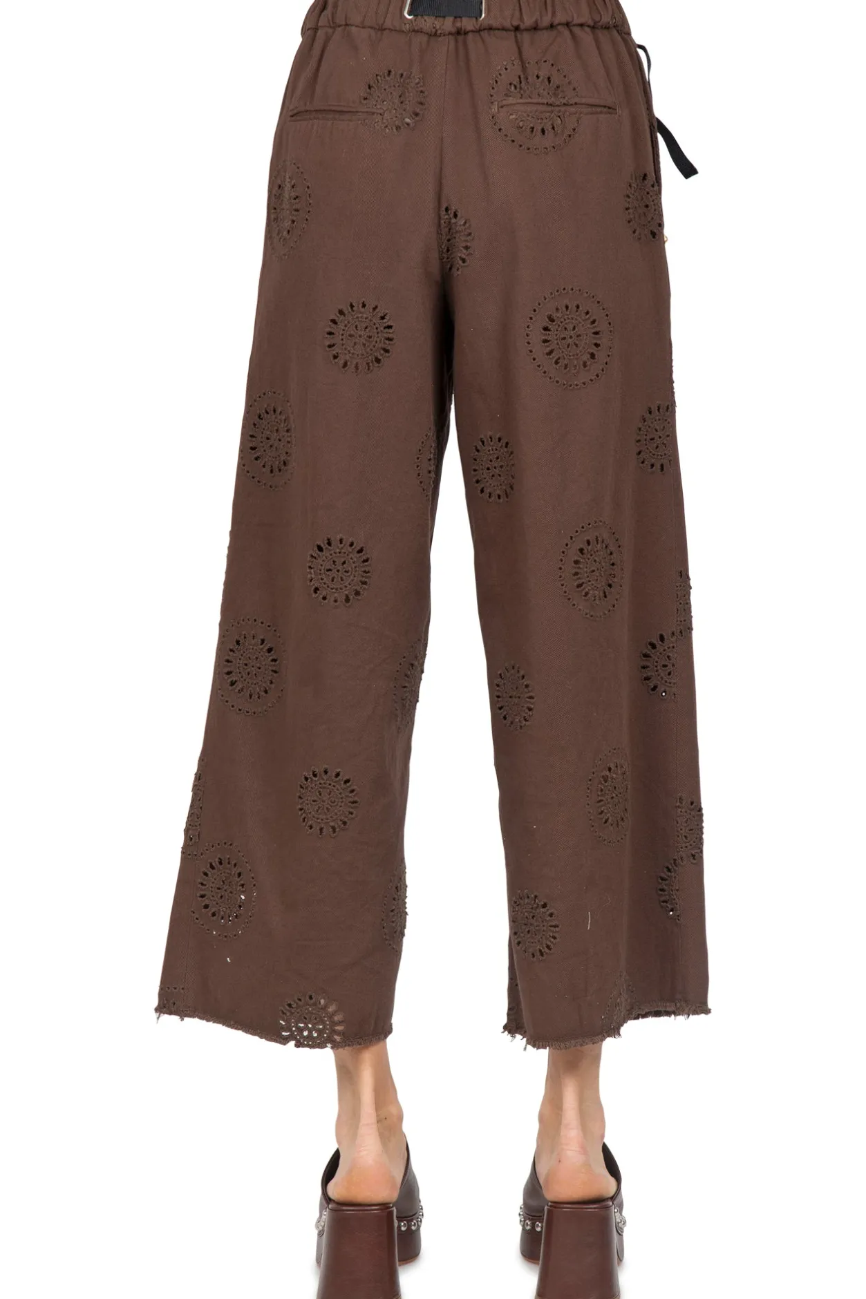 - Pantalone - 450732 - Cioccolato^White Sand Hot