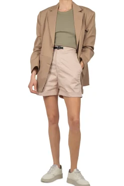 - Shorts - 450737 - Nocciola^White Sand Online